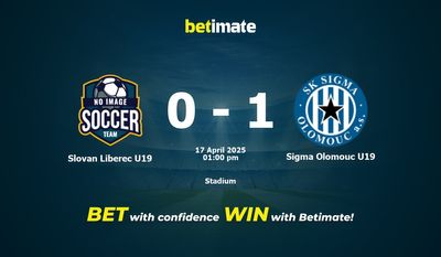 Slovan Liberec U19 vs Sigma Ołomuniec U19 Prognozy, kursy i typy bukmacherskie 17.04.2025