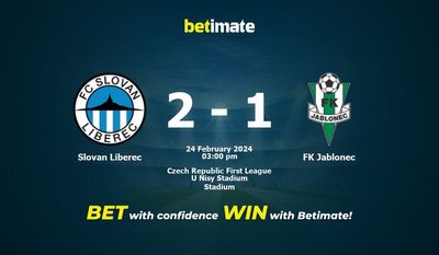 Slovan Liberec vs FK Jablonec Prognozy, kursy i typy bukmacherskie 24.02.2024