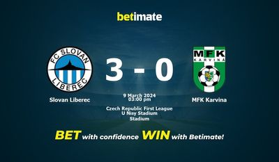 Slovan Liberec vs MFK Karvina przewidywania, kursy i typy bukmacherskie 03.09.2024
