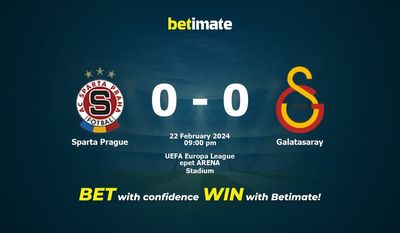 Sparta Praga vs Galatasaray przewidywania, kursy i typy bukmacherskie 22.02.2024