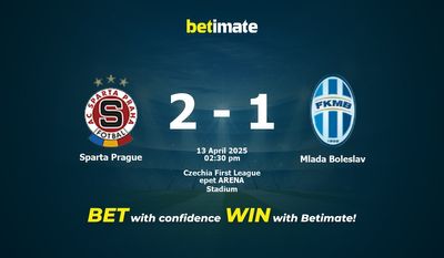 Sparta Praga vs Mlada Boleslav Prognoza, kursy i porady bukmacherskie 04/13/2025