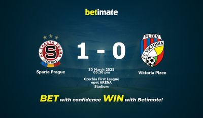 Sparta Praga vs Viktoria Pilzno Prognoza, kursy i porady bukmacherskie 30.03.2025