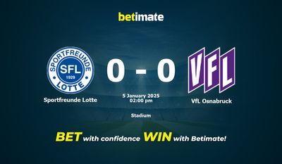 Sportfreunde Lotte vs VfL Osnabruck Prognozy, kursy i typy bukmacherskie 01.05.2025