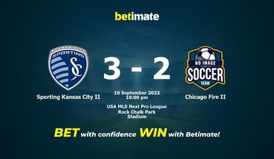 Sporting Kansas City II vs Chicago Fire II przewidywania, kursy i typy bukmacherskie 09.10.2023