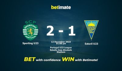 Sporting U23 vs Estoril U23 prognozy, kursy i typy bukmacherskie 12.12.2023