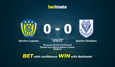 Sportivo Luqueno vs Sportivo Ameliano przewidywania, kursy i typy bukmacherskie 02.06.2025