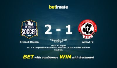 Sreenidi Deccan vs Aizawl FC przewidywania, kursy i typy bukmacherskie 11.07.2023