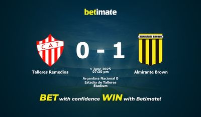 Talleres Remedios vs Almirante Brown przewidywania, kursy i typy bukmacherskie 01.06.2025