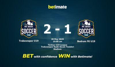 Trabzonspor U19 vs Bodrum FK U19 Prognoza, kursy i porady bukmacherskie 28.05.2025