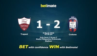 Trapani vs Crotone – prognoza, kursy i typy bukmacherskie 03.08.2026