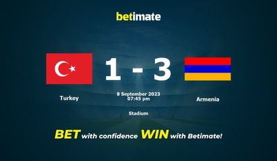 Turcja – Armenia przewidywania, kursy i typy bukmacherskie 09.08.2023