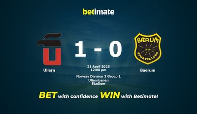 Ullern vs Baerum przewidywania, kursy i typy bukmacherskie 21.04.2025