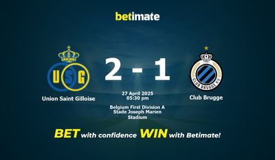 Union Saint Gilloise vs Club Brugge Prognoza, kursy i porady dotyczące zakładów 27.04.2025