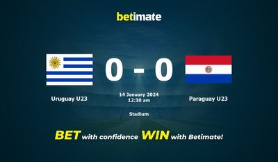 Urugwaj U23 vs Paragwaj U23 Prognozy, kursy i typy bukmacherskie 13.01.2024