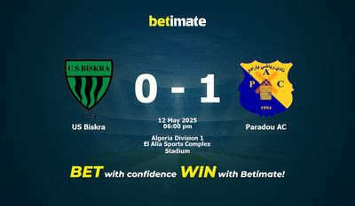 US Biskra vs Paradou AC przewidywania, kursy i typy bukmacherskie 12.05.2025