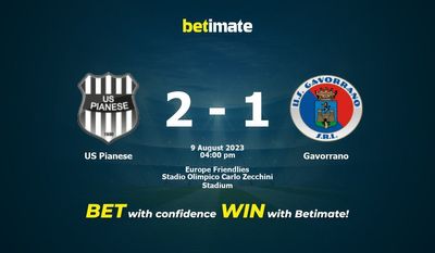 US Pianese vs Gavorrano Prognozy, kursy i typy bukmacherskie 09.08.2023