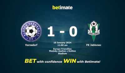 Varnsdorf vs FK Jablonec Prognozy, kursy i typy bukmacherskie 01.10.2024