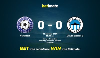 Varnsdorf vs Slovan Liberec B przewidywania, kursy i typy bukmacherskie 31.01.2024