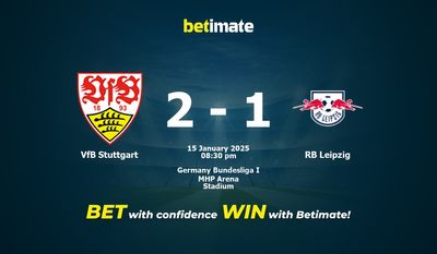 VfB Stuttgart vs RB Lipsk Prognoza, kursy i porady bukmacherskie 15.01.2025