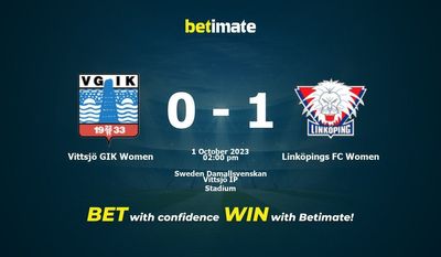 Vittsjö GIK Women vs Linköpings FC Women Prognozy, kursy i typy bukmacherskie 10.01.2023
