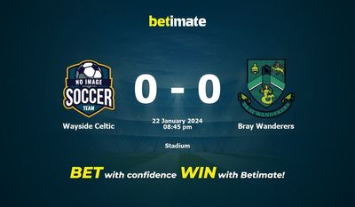 Wayside Celtic vs Bray Wanderers Prognozy, kursy i typy bukmacherskie 22.01.2024