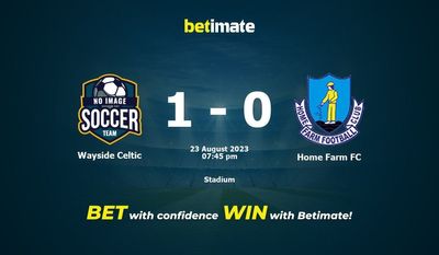 Wayside Celtic vs Home Farm FC prognozy, kursy i typy bukmacherskie 23.08.2023