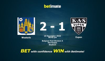 Westerlo – Eupen prognozy, kursy i typy bukmacherskie 15.12.2023