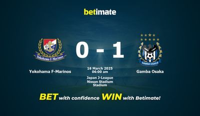 Yokohama F-Marinos vs Gamba Osaka przewidywania, kursy i typy bukmacherskie 16.03.2025