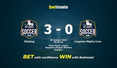 Zhejiang vs Cangzhou Mighty Lions przewidywania, kursy i typy bukmacherskie 29.10.2023