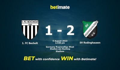1. FC Bocholt vs SV Rodinghausen Prognóstico, Odds e Dicas de Apostas 08/05/2023