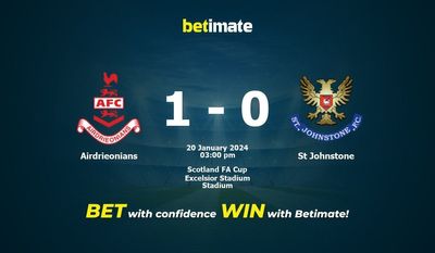 Airdrieonians x St Johnstone Prognóstico, Odds e Dicas de Apostas 20/01/2024