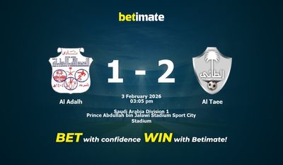 Prognóstico, probabilidades e dicas de apostas para Al Adalh x Al Taee em 02/03/2026