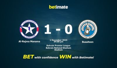 Al-Najma Manama vs Busaiteen Prognóstico, Odds e Dicas de Apostas 12/01/2023