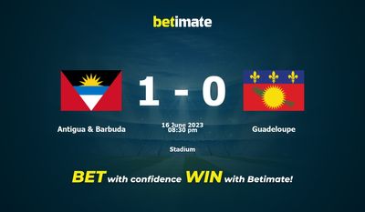 Antígua e Barbuda vs Guadalupe Prognóstico, Odds e Dicas de Apostas 16/06/2023