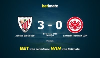 Prognóstico, probabilidades e dicas de apostas para Athletic Bilbao Sub-19 x Eintracht Frankfurt Sub-19 em 02/03/2026