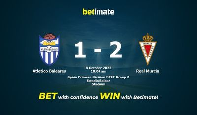 Prognóstico, Odds e Dicas de Apostas Atlético Baleares x Real Murcia 10/08/2023