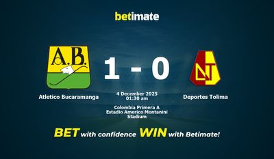 Atletico Bucaramanga vs Deportes Tolima Prognóstico, Odds e Dicas de Apostas 12/04/2025