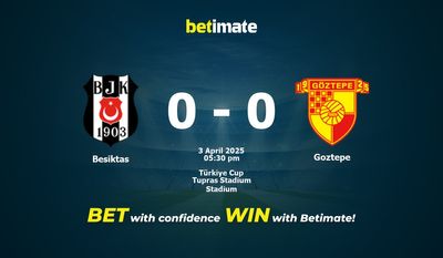 Besiktas vs Goztepe Prognóstico, probabilidades e dicas de apostas 04/03/2025