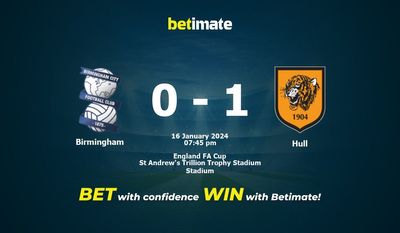 Prognóstico, Odds e Dicas de Apostas Birmingham x Hull 16/01/2024
