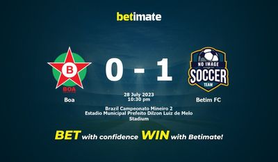 Prognóstico, Odds e Dicas de Apostas Boa x Betim FC 28/07/2023
