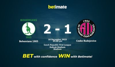 Bohemians 1905 vs Ceske Budejovice Prognóstico, Odds e Dicas de Apostas 16/12/2023