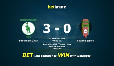 Bohemians 1905 x Viktoria Zizkov Prognóstico, Odds e Dicas de Apostas 20/01/2024