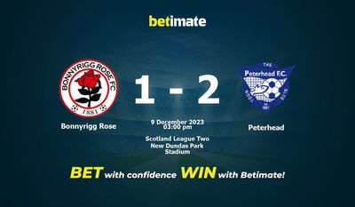 Bonnyrigg Rose vs Peterhead Prognóstico, Odds e Dicas de Apostas 12/09/2023
