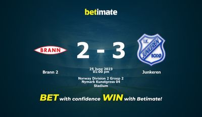 Prognóstico, Odds e Dicas de Apostas Brann 2 vs Junkeren 25/06/2023