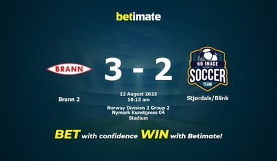Prognóstico, Odds e Dicas de Apostas Brann 2 vs Stjørdals/Blink 08/12/2023