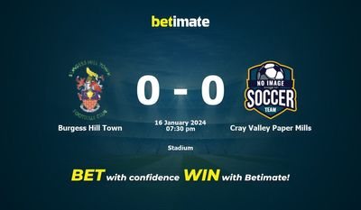 Burgess Hill Town vs Cray Valley Paper Mills Prognóstico, Odds e Dicas de Apostas 16/01/2024