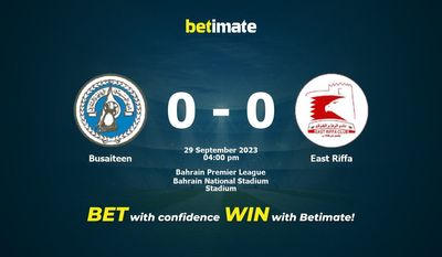 Busaiteen vs East Riffa Prognóstico, Odds e Dicas de Apostas 29/09/2023