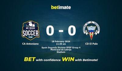 CA Antoniano x CD El Palo Prognóstico, Odds e Dicas de Apostas 18/02/2024