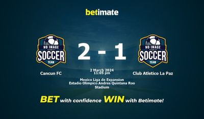 Cancun FC x Club Atletico La Paz Prognóstico, Odds e Dicas de Apostas 03/02/2024