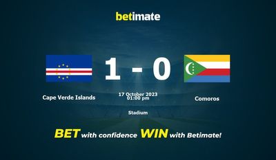 Prognóstico, Odds e Dicas de Apostas Cape Verde Islands vs Comores 17/10/2023